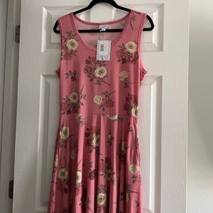 Lularoe NICKY dress-new/tag. Never worn. /Pockets